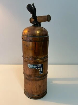 Ancien Pulvérisateur en cuivre vintage - Photo 1/4