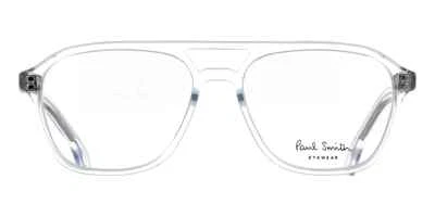 Paul Smith Gafas Cristal Transparente ALDER Rx Monturas 55-17-145 Aviator 012 V1 03 Foto 1 de 3