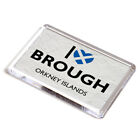 Fridge Magnet - I Love Brough, Orkney Islands, Scotland