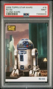 2008 Topps Star Wars: The Clone Wars R2-D2 #16 PSA 9 POP 2 keine höher Ahsoka - Bild 1 von 2