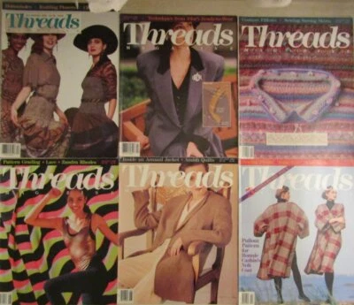 Threads Magazines Buyer Choice Dec'89,Jan-Nov'90 Foto 1 de 4