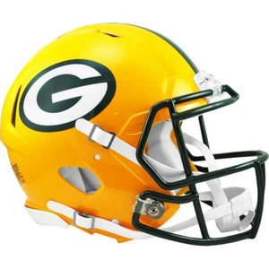 Green Bay Packers Riddell Speed Full Size Authentic Football Helmet - Picture 1 of 4