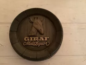 Rare Giraf Malt Liquor Barrel Sign, Denmark - Picture 1 of 3