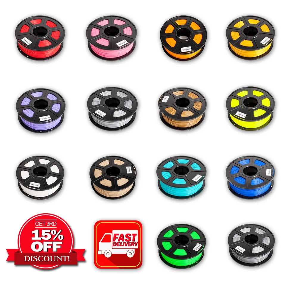 Cybridge 3D Printer 3D Filament Resin Standard PLA PLA+ Spool 1.75mm 1Kg Spool - image 1 of 4