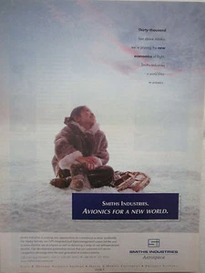 11/1997 PUB SMITHS INDUSTRIES AEROSPACE ALASKA AIRLINES GPS AVIONICS SYSTEMS AD - Picture 1 of 1