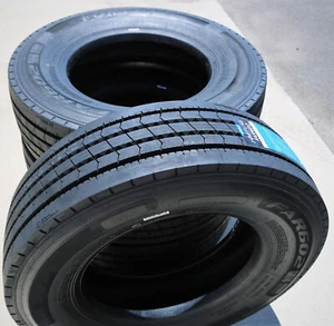2 Tires Fortune FAR602 255/70R22.5 Load H 16 Ply Commercial All Position - Picture 1 of 8