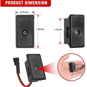 Door LED Logo for Tesla Model Y/3/S/X Puddle Light 3D Laser - Picture 1 of 26