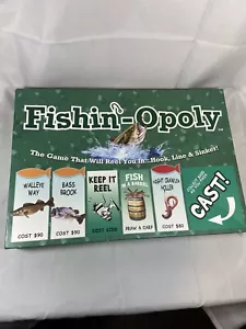 Fishin'-Opoly The Game That Will Reel You In...Hook, Line & Sinker Sealed - Picture 1 of 5