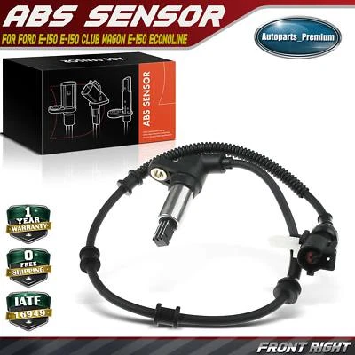 ABS Wheel Speed Sensor for Ford E-150 E-150 Club Wagon 6C2Z2C204AA Front Right - Image 1 of 4