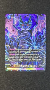 Black Smoke Dragon Alt Art FB07-030 M PF DBZS Wish For Shenron - Picture 1 of 2