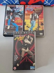 Beverly Hills Cop Trilogy 1-3 VHS Tape Bundle Eddie Murphy - Picture 1 of 21