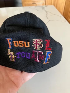 Zephyr Med-Lrg College World Series 2017 Nat Championship 8 Teams Fitted Cap CWS - Picture 1 of 2