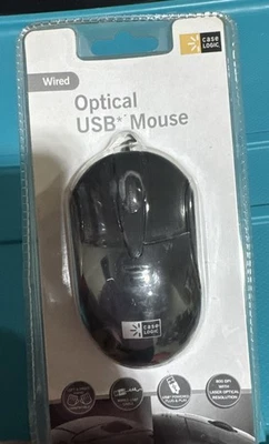Case Logic Wired Optical USB Mouse NEW (EMS-800) - Image 1 of 4