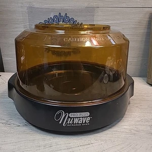 NuWave Pro Plus Infrared Oven Amber Dome Cover Model 20601 + Base + Pan - Picture 1 of 6