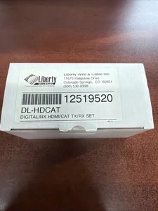Set Digitalinx HDMI/CAT TX/RX modello DL-HDCAT di Liberty AV Solutions nuovo! - Foto 1 di 1