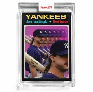 2021 Topps Project 70 Card #46 Don Mattingly by Action Bronson Yankees - Bild 1 von 2