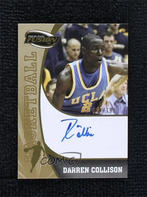 2009 Press Pass Fusion Signatures Gold /198 Darren Collison Rookie Auto RC - Image 1 of 2