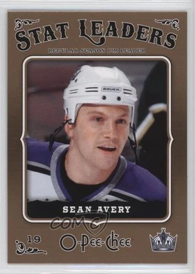 2006-07 O-Pee-Chee Stat Leaders Sean Avery #607 - Image 1 of 2