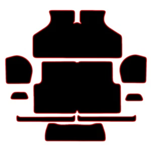 ALFOMBRILLAS COCHE PARA BRITISH LEYLAND CLASSIC MINI 1959 A 2000 ALFOMBRA A MEDIDA - Imagen 1 de 11