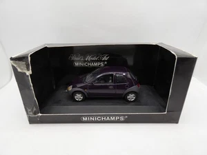 Ford Ka 1997 Púrpura 1/43 Minichamps Defecto RARO - Imagen 1 de 3