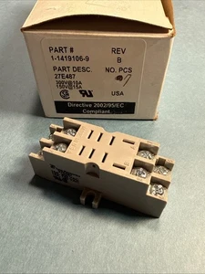 TYCO ELECTRONICS 27E487 300 VAC 10A  150 VAC 15A Made In USA - Picture 1 of 5
