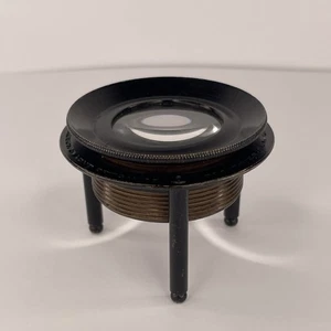 Antikes Bausch und Lomb Optisches Stativ Kartenkarte Stativ Lupe Lupe - Bild 1 von 11