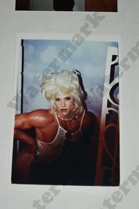 muscular man in dress crossdress gay interest VINTAGE PHOTOGRAPH  Mh - Picture 1 of 1