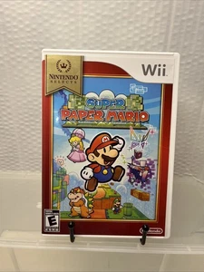 Super Paper Mario Nintendo Wii Con Manual ¡¡¡Excelente Estado!!!! - Imagen 1 de 3