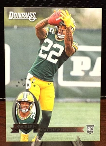 Matthew Golden Retro Rookie Card-2025 Panini Donruss #7 Green Bay Packers NFL RC - Foto 1 di 2