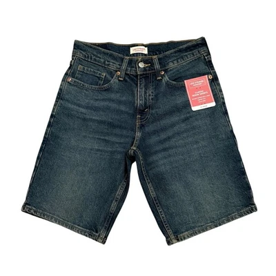 LEVI STRAUSS FIRMA HOMBRE TALLA 28 CONFORT FLEX LAVADO MEDIANO CLÁSICO PANTALONES CORTOS VAQUEROS Foto 1 de 4