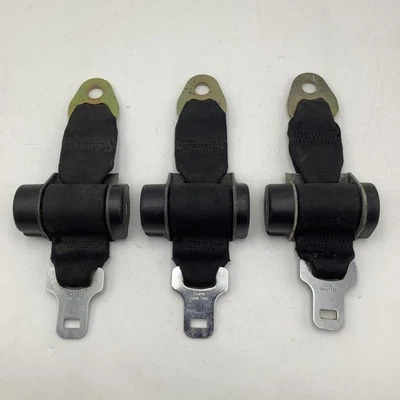 Lote de 3 cinturones de seguridad traseros Porsche 911 1978-1982 80-85 924 477857787B 477857787C Foto 1 de 4