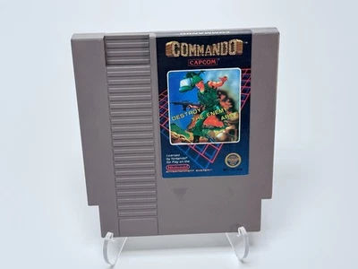 Commando (Nintendo NES) Authentic & Tested - Image 1 of 4