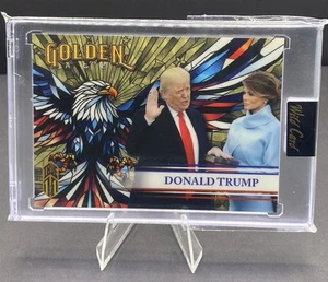 Donald Trump 2025 Wild Card ACVH-GDEG-DT7 Golden True 1 of 1  America - Picture 1 of 2