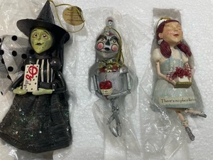 Ashton Drake Galerien skurriler Zauberer von Oz Ornamente - 3er Set - Bild 1 von 1