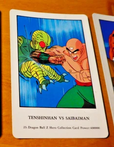 DRAGON BALL Z DBZ HERO COLLECTION PART 1 CARD REG CARTE 23 MADE IN JAPAN NM - Picture 1 of 2