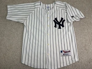 Vintage Bernie Williams New York Yankees Russell Athletic Trikot Jugend Kinder Gr. 10-12 - Bild 1 von 8