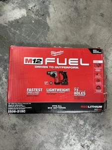 Milwaukee 2508-21XC M12 FUEL 12V 5/8" SDS Plus Kit de martillos rotativos (caja abierta) - Imagen 1 de 1