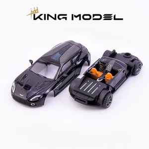 KING MODEL 1:64 Aston Martin Vanquish Zagato Shooting Brake Diecast Model Black - Picture 1 of 10