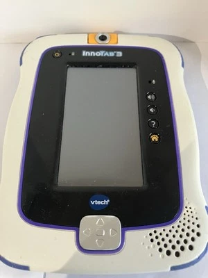 VTech InnoTab 3 Blue Kids 4.6" LCD WiFi Learning Tablet No Charging Cord - Image 1 of 2