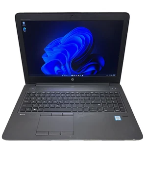 HP ZBook 15 G3 — i7-6820HQ • 16GB RAM • 512GB SSD • NVIDIA M1000M • Win 11 Pro - Image 1 of 4