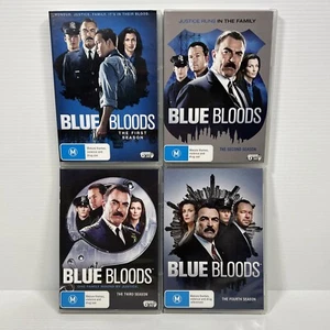 BLUE BLOODS: SEASONS 1 -4 DVD Genuine R4 Australian Format. - Picture 1 of 3