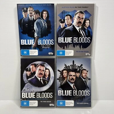 BLUE BLOODS: SEASONS 1 -4 DVD Genuine R4 Australian Format. - Image 1 of 3
