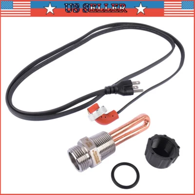 Kit aquecedor bloco motor 5003619AB 3600008 para Dodge Ram 2500 3500 L6 5.9L 6.7L - Imagem 1 de 4