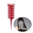 Styling Salon Hair Highlighting Comb 3 Sides Fish Bone Shape Hairdresser Tool
