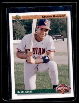 1992 Upper Deck #63 Manny Ramirez RC - Image 1 of 2