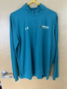 Coastal Carolina Chanticleers Team Issued Under Armour Q Zip Men’s Size L - Picture 1 of 3
