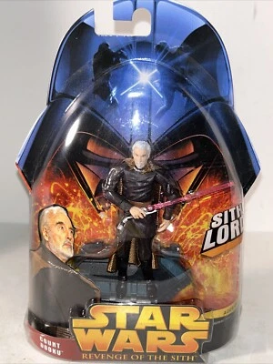 Star Wars Revenge Of The Sith Series, Count Dooku Sith Lord ROTS #13 New - Image 1 of 4
