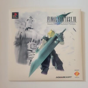 Final Fantasy 7 PS1 Demo Preview Squaresoft 1997 - Picture 1 of 5