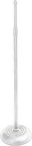 On-Stage MS7201QTR Supporto Microfono Base Rotonda Quarto di Giro, Bianco - Foto 1 di 2