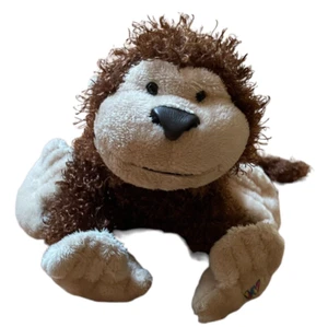 Ganz Webkinz Brown Shaggy Cheeky Monkey Stuffed Animal Plush W HM080 - Picture 1 of 9